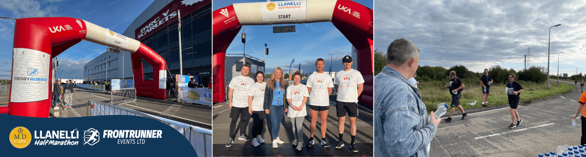Great Achievements at the Llanelli Half Marathon