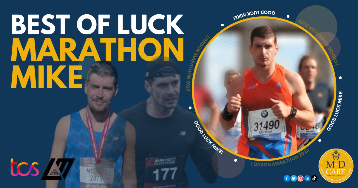 Good Luck Mike | London Marathon